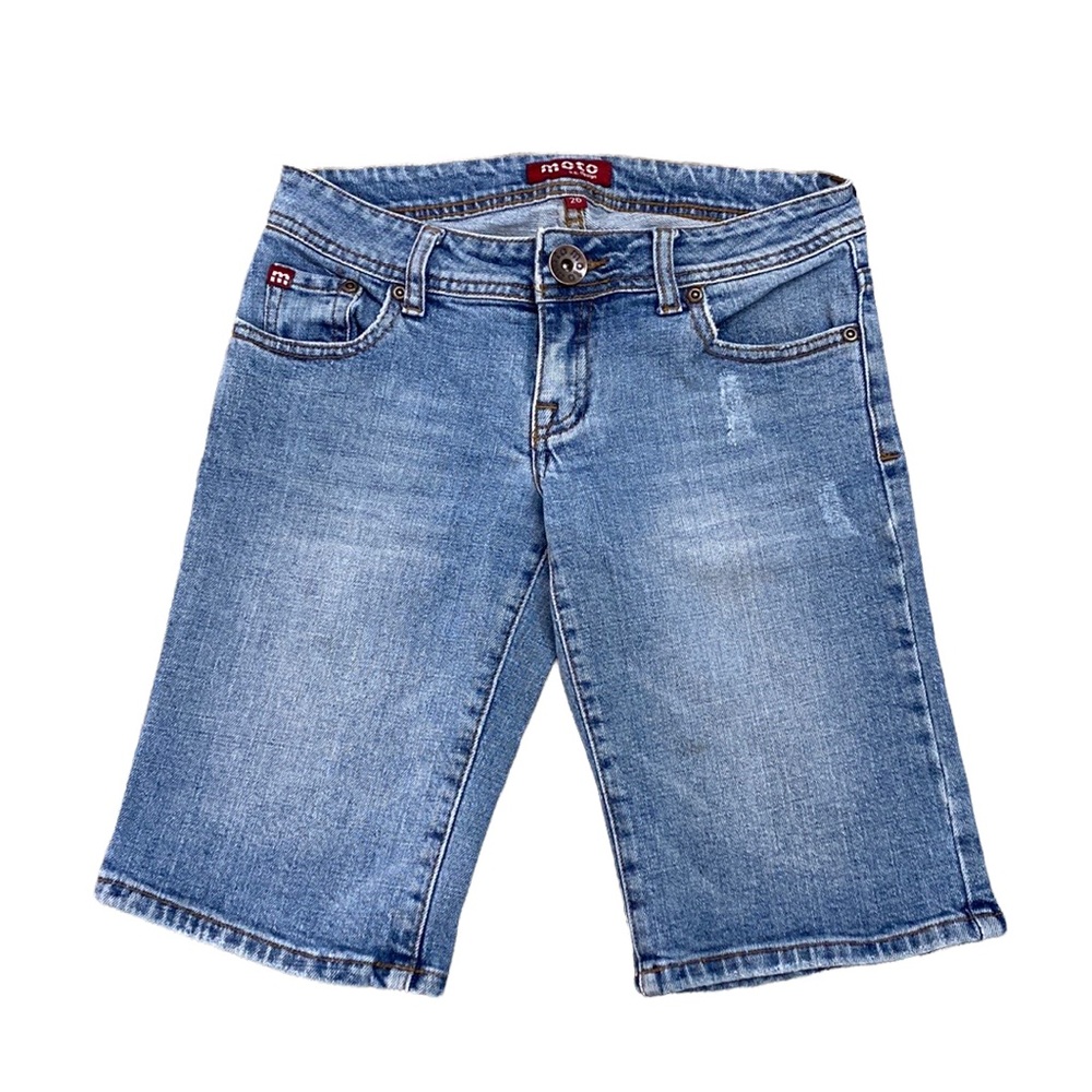 MOTO Distressed Jean Shorts Size 26